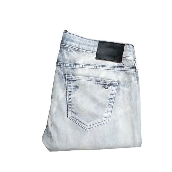 True Religion Jeans Size 29 JUDE Gray Pearl - Picture 7 of 14